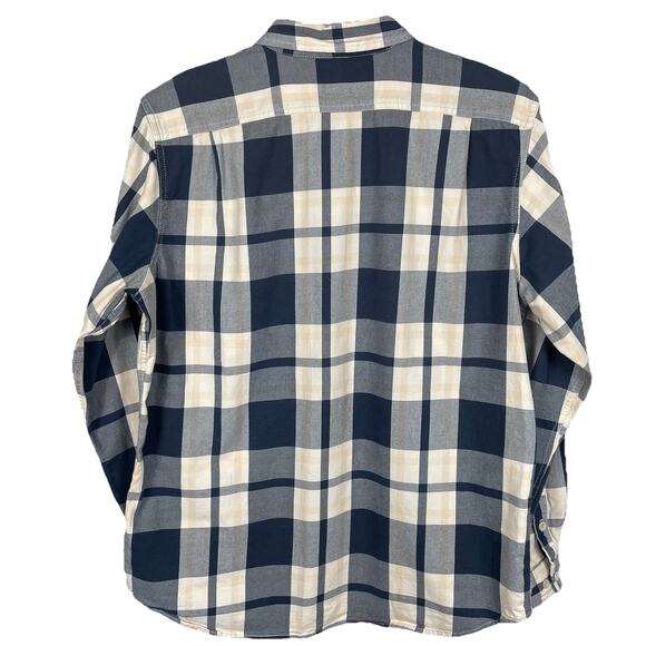 CC Filson Wildwood Shirt Men’s XL Black Tan Plaid Midweight 100% Cotton Workwear - Picture 2 of 10